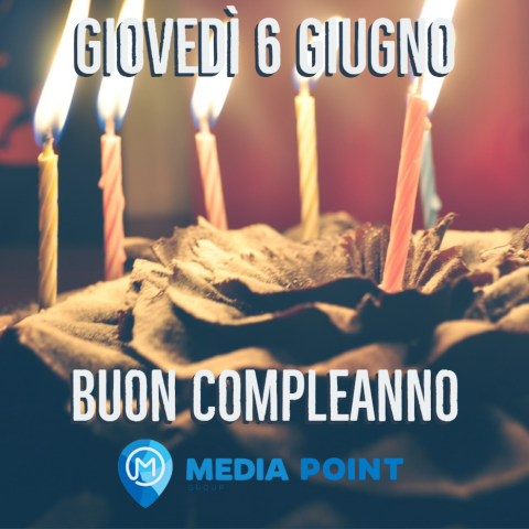 BUON COMPLEANNO MEDIAPOINT